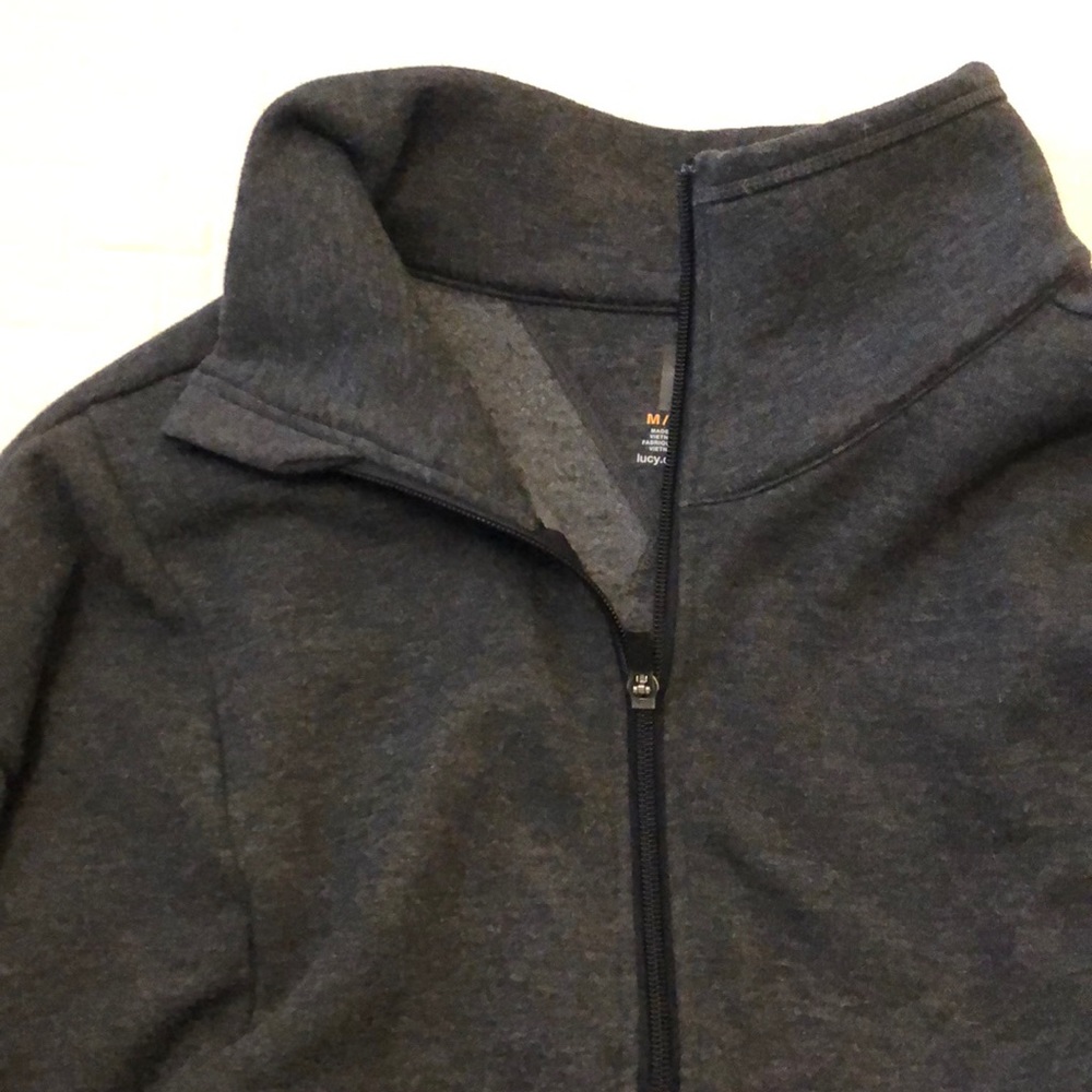 LUCY activewear high turtle neck zip up